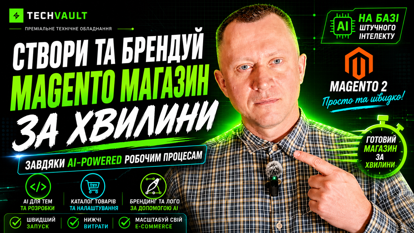 Розробка Magento 2 за допомогою штучного інтелекту від Skynix
